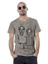 grey psychedelic men t-shirt